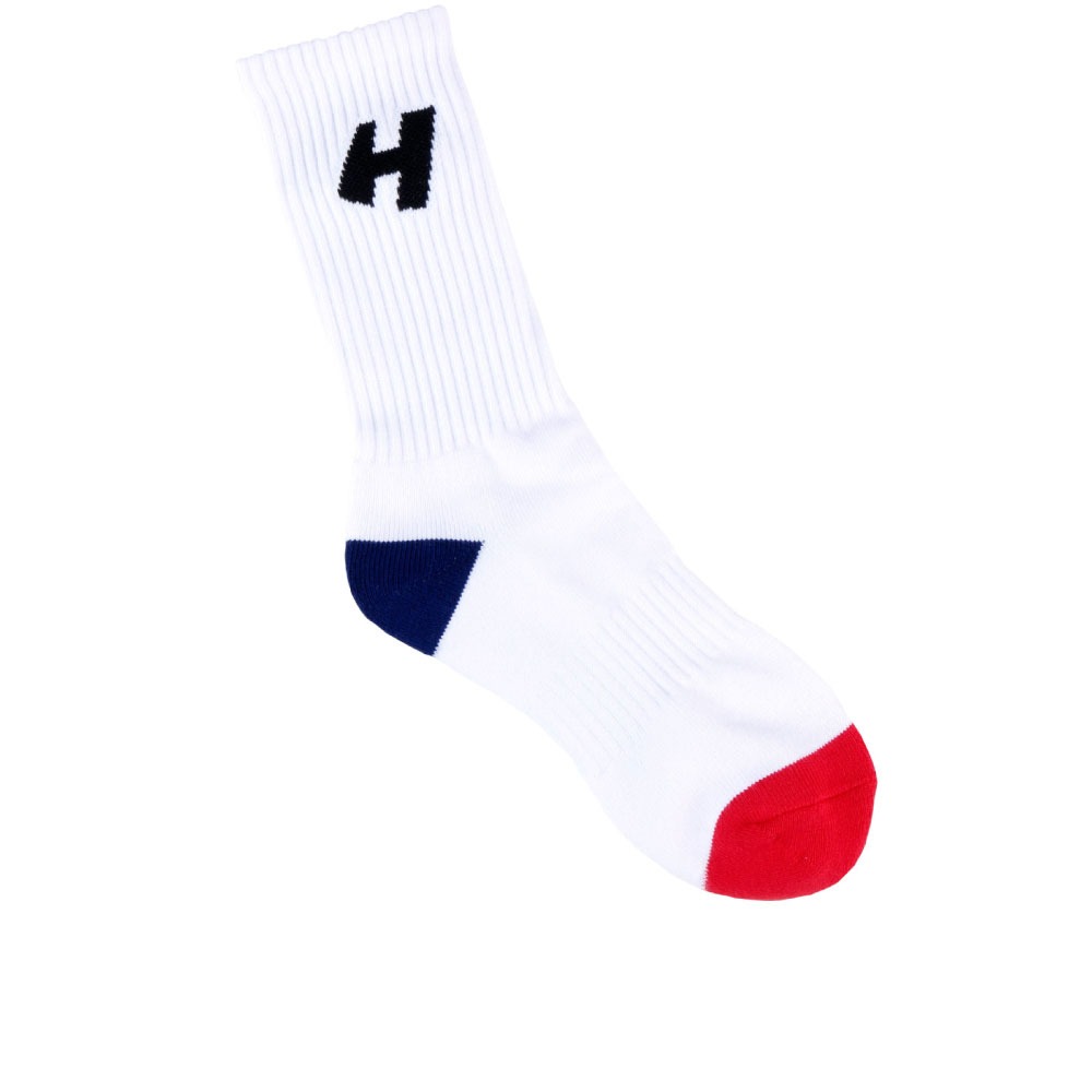 H Lettering Socks (White)
