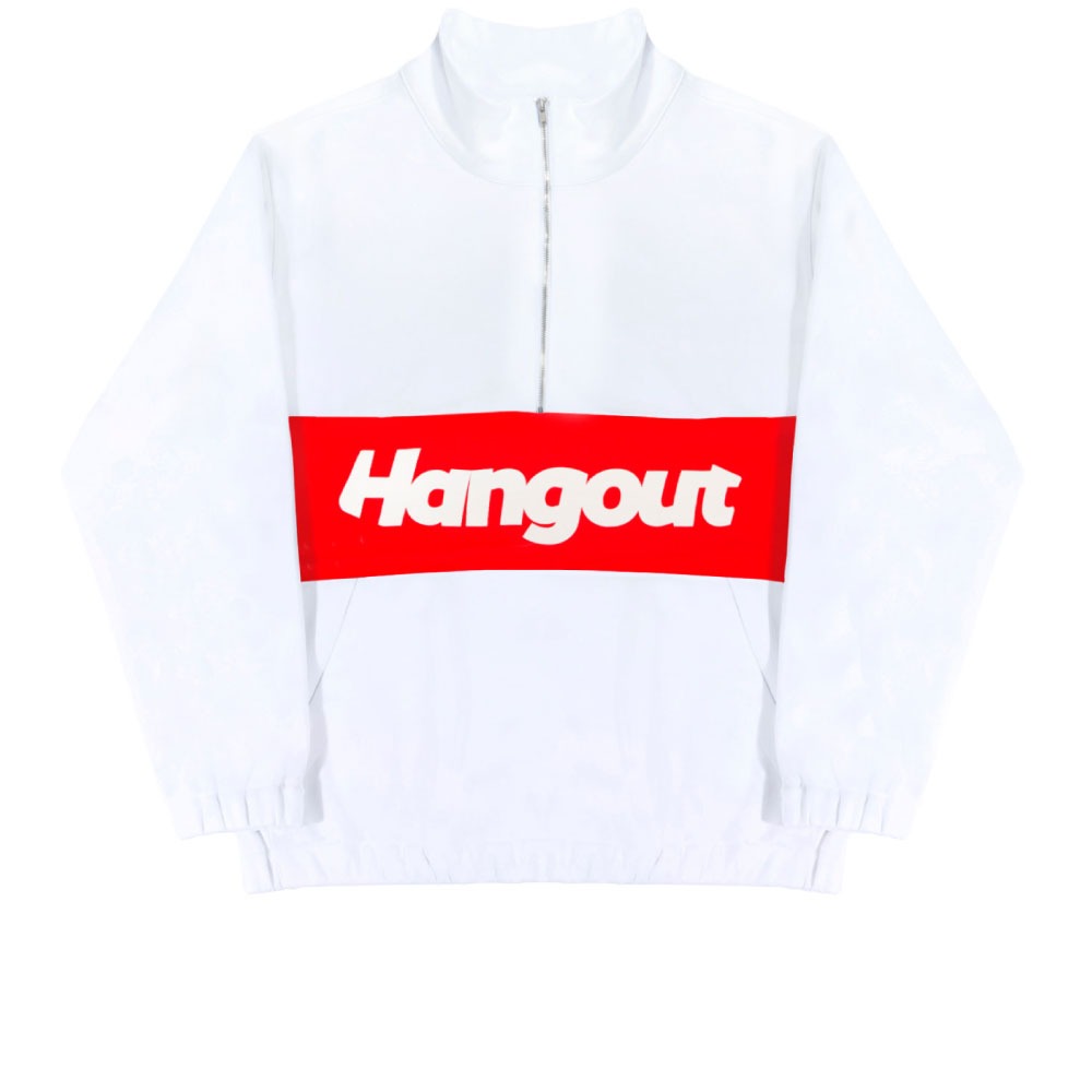 Red Colourway Reflective Tracksuit Top (White)