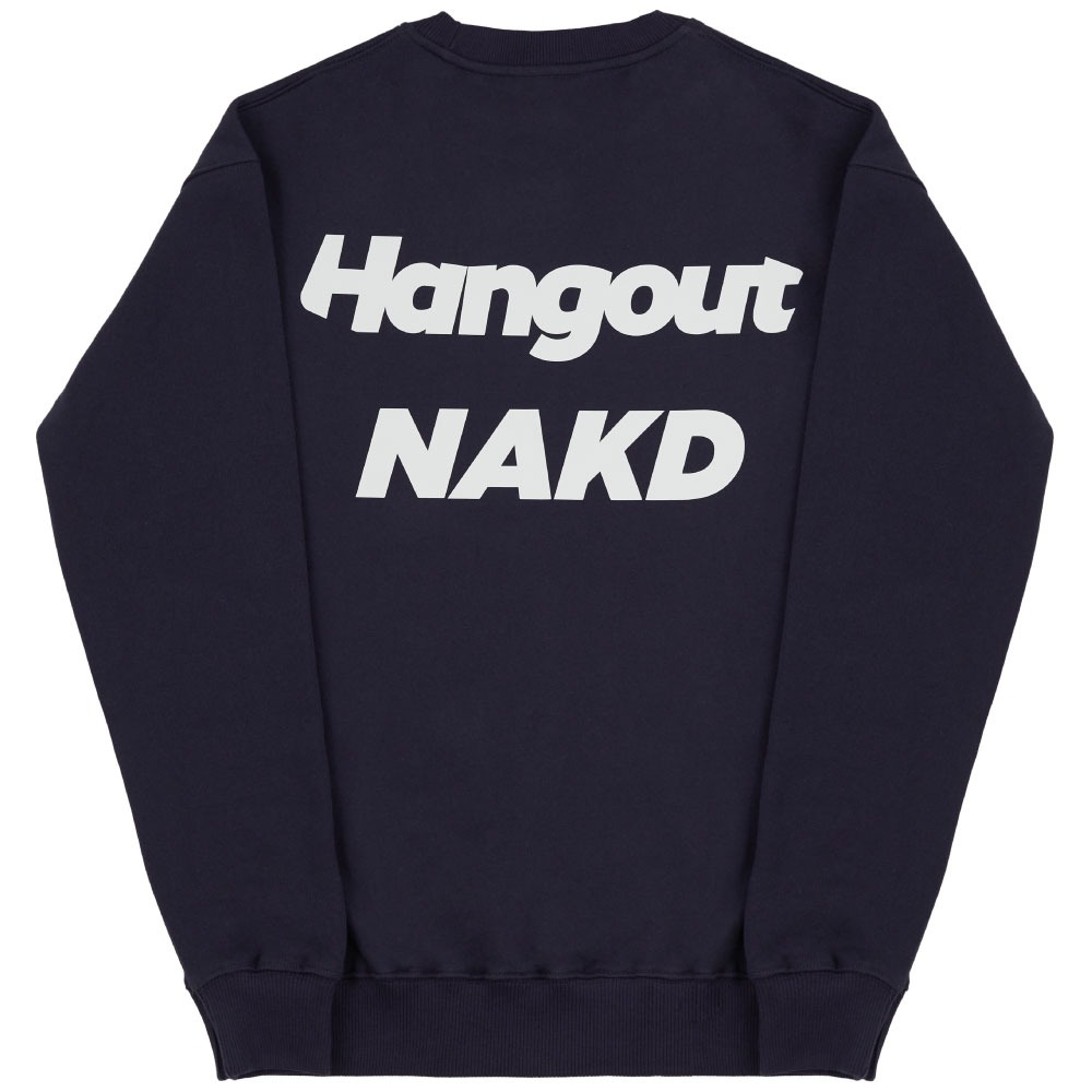 X NAKD SEOUL Reflective Namsak Sweatshirt (Navy)