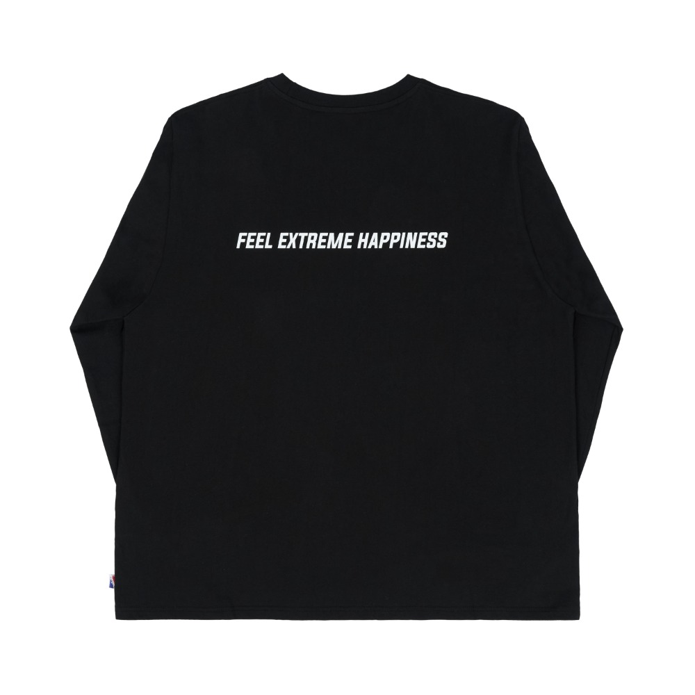 Feel Extreme Happiness Long Sleeve (Black)
